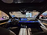 A BMW i7 belső tere