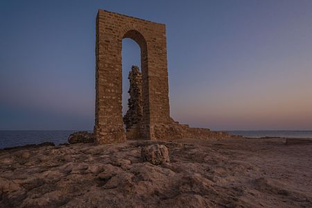 view of Bab Bhar in Mahdia