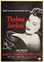 Bawdlun am The File On Thelma Jordon