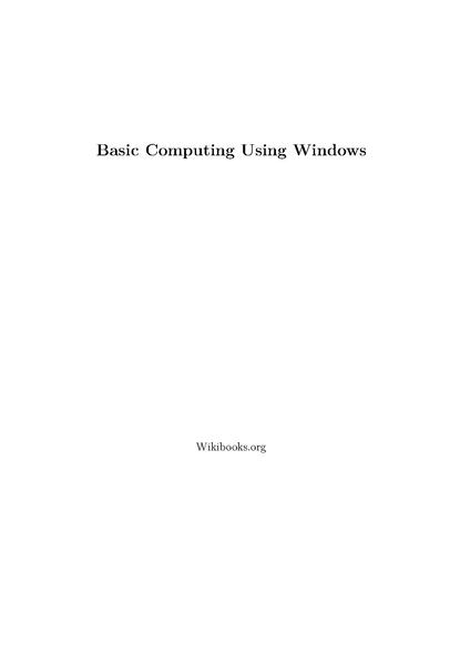 File:Basic Computing Using Windows.pdf