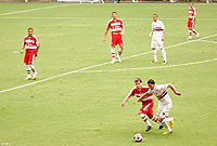 São Paulo against Bayern Munich in 2007.