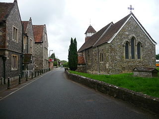 <span class="mw-page-title-main">Bemerton</span> Human settlement in England