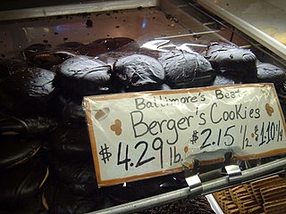 <span class="mw-page-title-main">Berger Cookies</span> German-American cookie