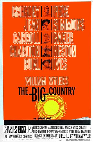<i>The Big Country</i> 1958 film directed by William Wyler