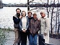 1984: Lars Jacob, Birgit Ridderstedt, Mattias Klum & his sister & mother