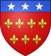 Brasão de armas da Abadia de Notre-Dame de Nevers.svg