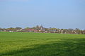 Deutsch: Blick von der Dahlwitzer Landstraße (von Berlin kommend) auf Münchehofe/Hoppegarten. English: View on Münchehofe/Hoppegarten from Berlin.