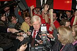 Thumbnail for File:Bob Rae addressing the press at the Liberal Leadership Convention.jpg