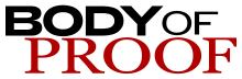 Opis obrazu Body of Proof Logo.svg.