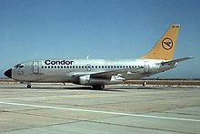 Die 1988 verunglückte Boeing 737 D-ABHD der Condor