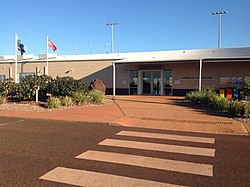 Boolgeeda Airport front entry November 2018.jpg