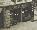 Au Départ store, 29 avenue de l'Opéra, Paris, circa 1900
