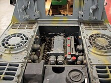 Motor des Jagdtigers