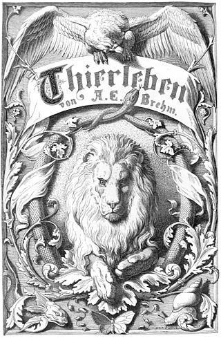 <i>Brehms Tierleben</i> 1860s zoological book by Alfred Brehm