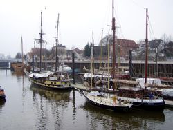 Puerto en Bremen-Vegesack