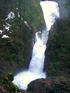 Bridal Veil Falls (Oregon) waterfall located in Oregon