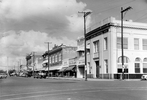 South Railroad Avenue, 1952