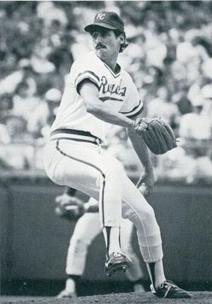 Bud Black with the Royals in 1982