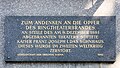 A Sühnhaus helyét jelölő tábla Bécsben a Schottenring 7. alatt