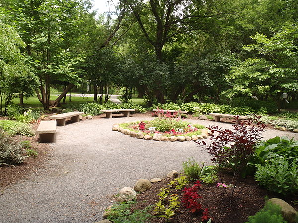 Image: Burchfield Nature Center garden