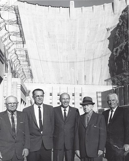 Bureau of Reclamation officials at Hoover Dam.jpg