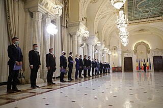 <span class="mw-page-title-main">Cîțu Cabinet</span> 131st cabinet of Romania