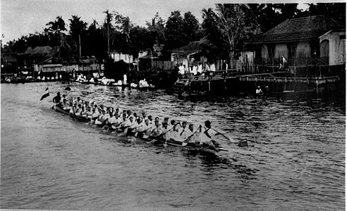 Lomba perahu ring tukad Kapuas (warsa 1920)