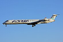 Bombardier CRJ900 der Adria Airways