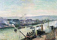 Camille Pissarro - La Seine à Rouen, Saint-Sever 1122.jpg