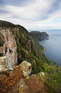 Cape Raoul at Tasman Peninsula, by JJ Harrison