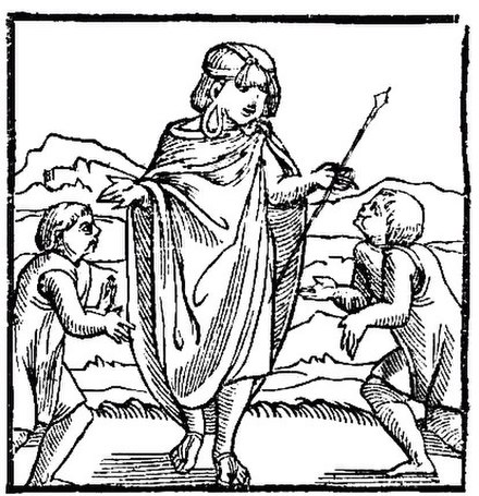 The first image of the Inca in Europe, Pedro Cieza de León, Crónica del Perú, 1553