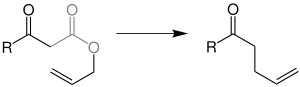 Reaktionsschema Caroll-Umlagerung