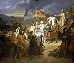Charlemagne, empereur d'Occident, reçoit la soumission de Wittekind, 785, por Ary Scheffer.jpg
