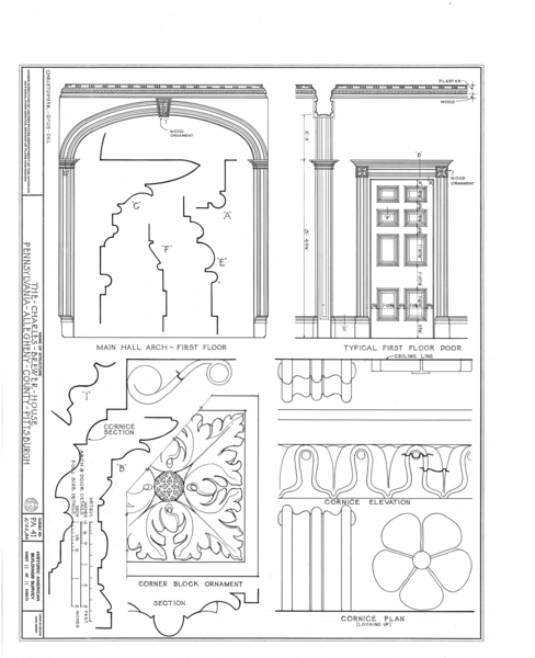 File:Charles Brewer House, 1131 Western Avenue, Pittsburgh, Allegheny County, PA HABS PA,2-PITBU,7- (sheet 11 of 11).png