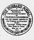 Thumbnail for File:Charles Lindbergh's Hubbard Medal.jpg