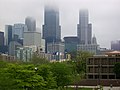 Chicago downtown in fog from uic campus.JPG