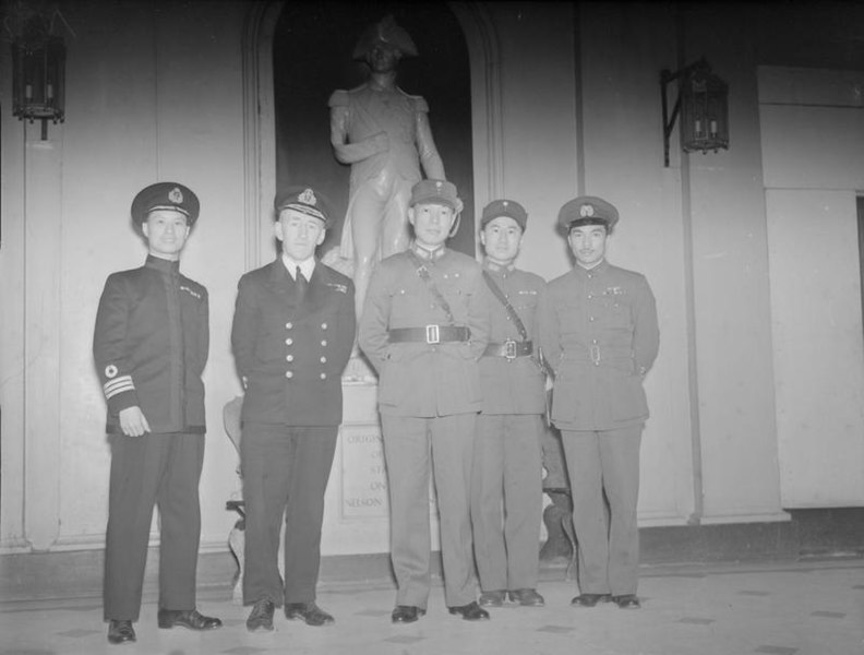 File:Chinese General Visits the Admiralty. 23 February 1943, the Admiralty, General Hsiung Shih-hui, Head of the Chinese Military Mission To Washington Since Summer 1942, Is Making a Brief Visit To the United Kingdo A14715.jpg