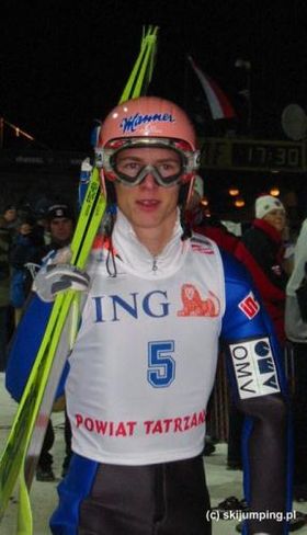 Christian Nagiller in Zakopane im Jahr 2003