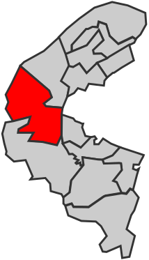 La septième circonscription en 1986.