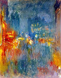 Leicester Square at Night Claude Monet - Leicester Square, la nuit.jpg