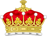 Coronet of the British Earl.svg