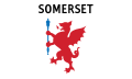 An unofficial commercial variant of the Somerset County Council flag. I think the dragon from this could be used as a template in the creation of two of the flags in this request, albeit with slight modifications in both cases.