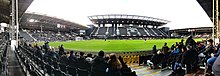 Panorama View from the Johnny Haynes Stand Craven Cottage view from Johnny Haynes Stand.jpg