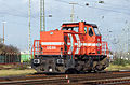 * Nomination HGK/RheinCargo DE 86 in the near of the marshalling yard Köln-Kalk Nord --Rolf H. 09:37, 25 December 2015 (UTC) * Promotion Good quality. --Poco a poco 11:11, 25 December 2015 (UTC)