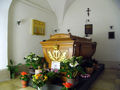 Kejserinde Dagmars sarkofag i Roskilde Domkirke