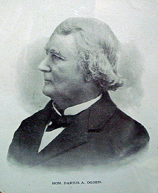 <span class="mw-page-title-main">Darius A. Ogden</span> American politician