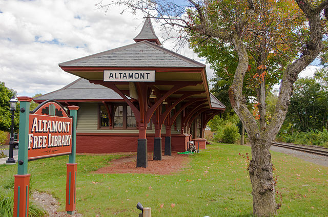 The Delaware and Hudson Railroad Passenger Station is listed on the National Register of Historic Places