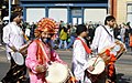 Dhol players at St. Patrick's day parade (4434393184).jpg