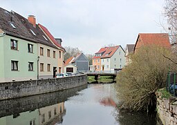 Dingelstädt, die Unstrut und die Straße 