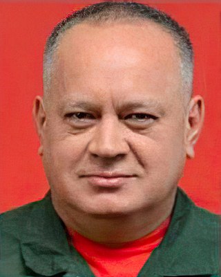 <span class="mw-page-title-main">Diosdado Cabello</span> Venezuelan politician and military officer